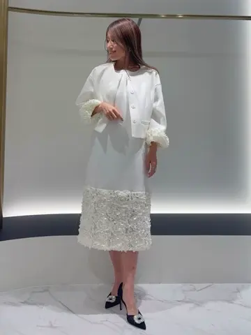 GRACE CONTINENTAL yukimi yonee コーディネート画像