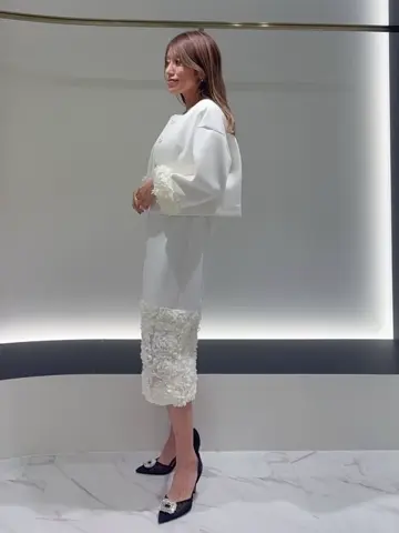 GRACE CONTINENTAL yukimi yonee コーディネート画像