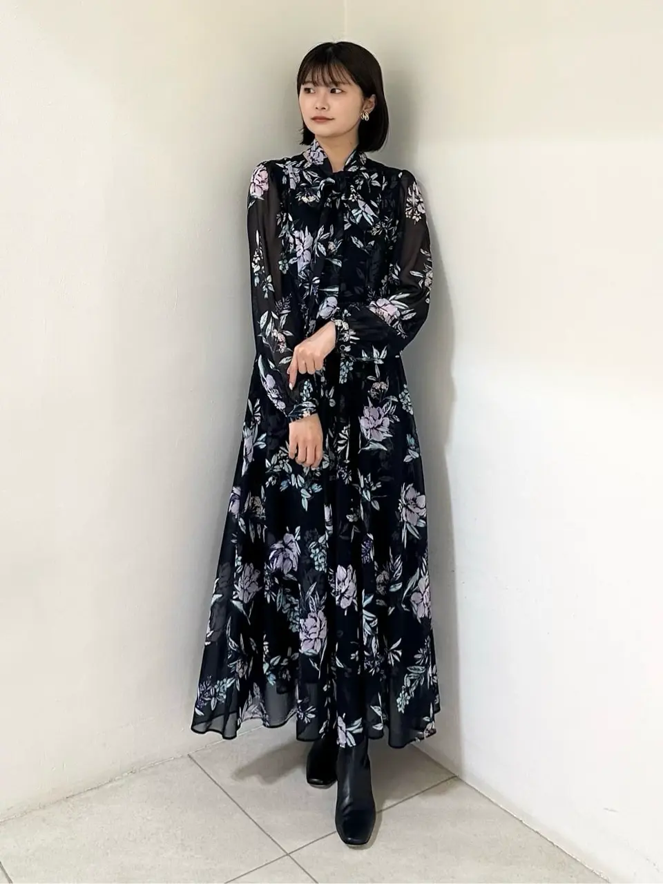 GRACE CONTINENTAL MORITA AI コーディネート画像