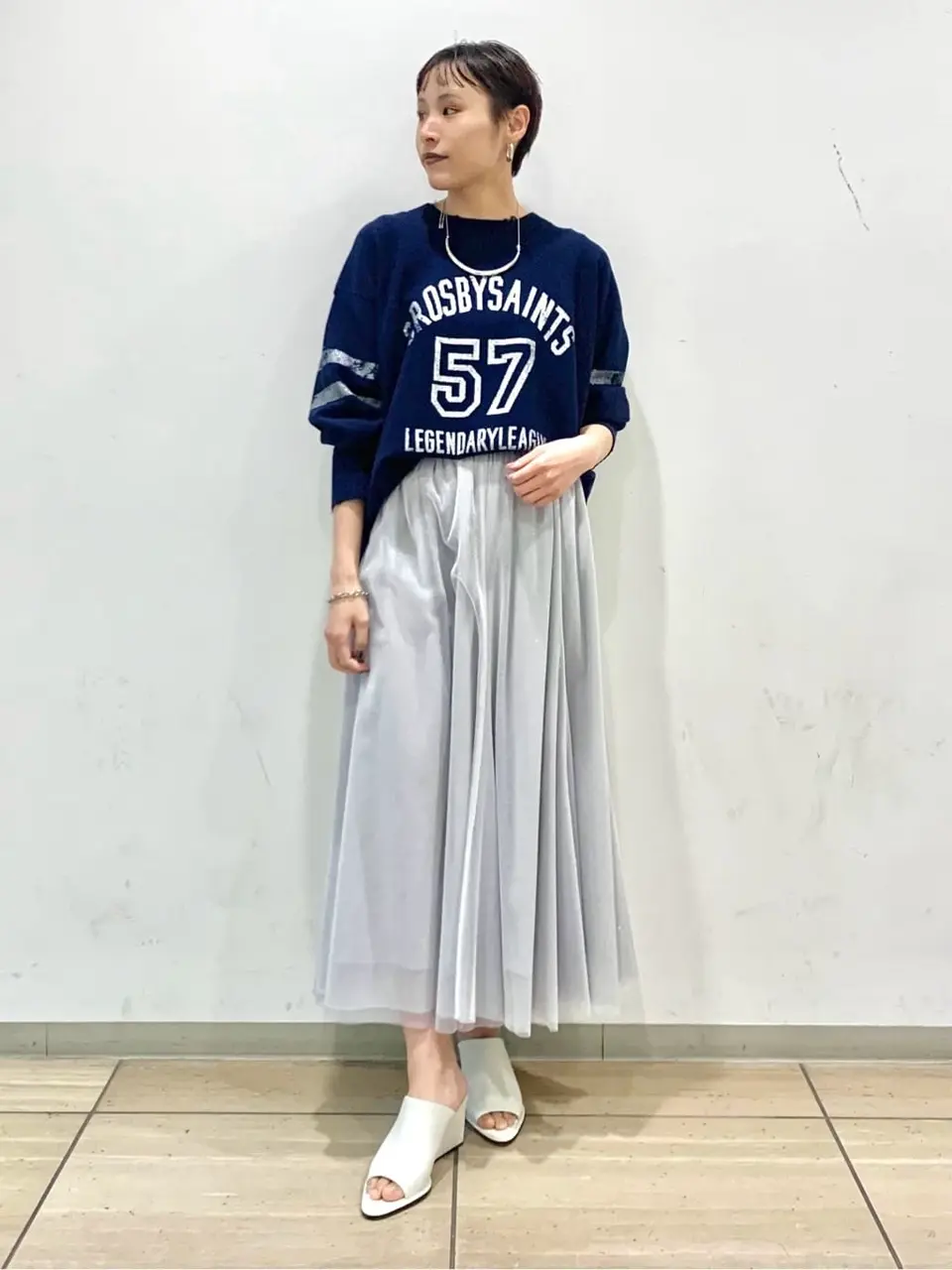 GRACE CONTINENTAL haruka iwasaki コーディネート画像