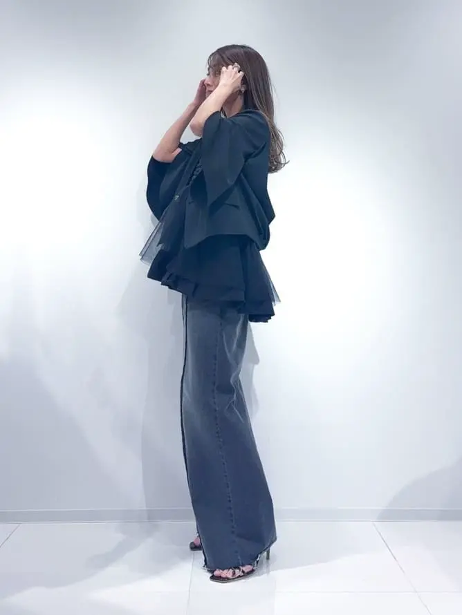 GRACE CONTINENTAL yukimi yonee コーディネート画像