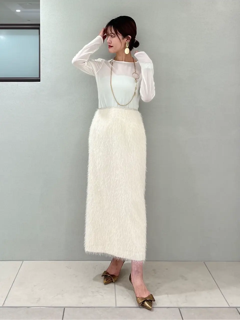 GRACE CONTINENTAL A.Kameyama コーディネート画像