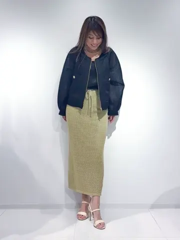 GRACE CONTINENTAL yukimi yonee コーディネート画像