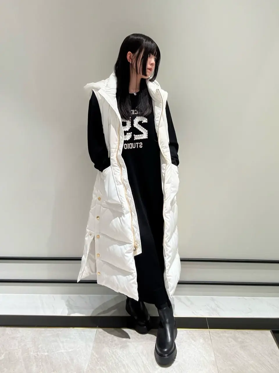 2WAYロングダウンコート / GRACE CONTINENTAL | GRACE