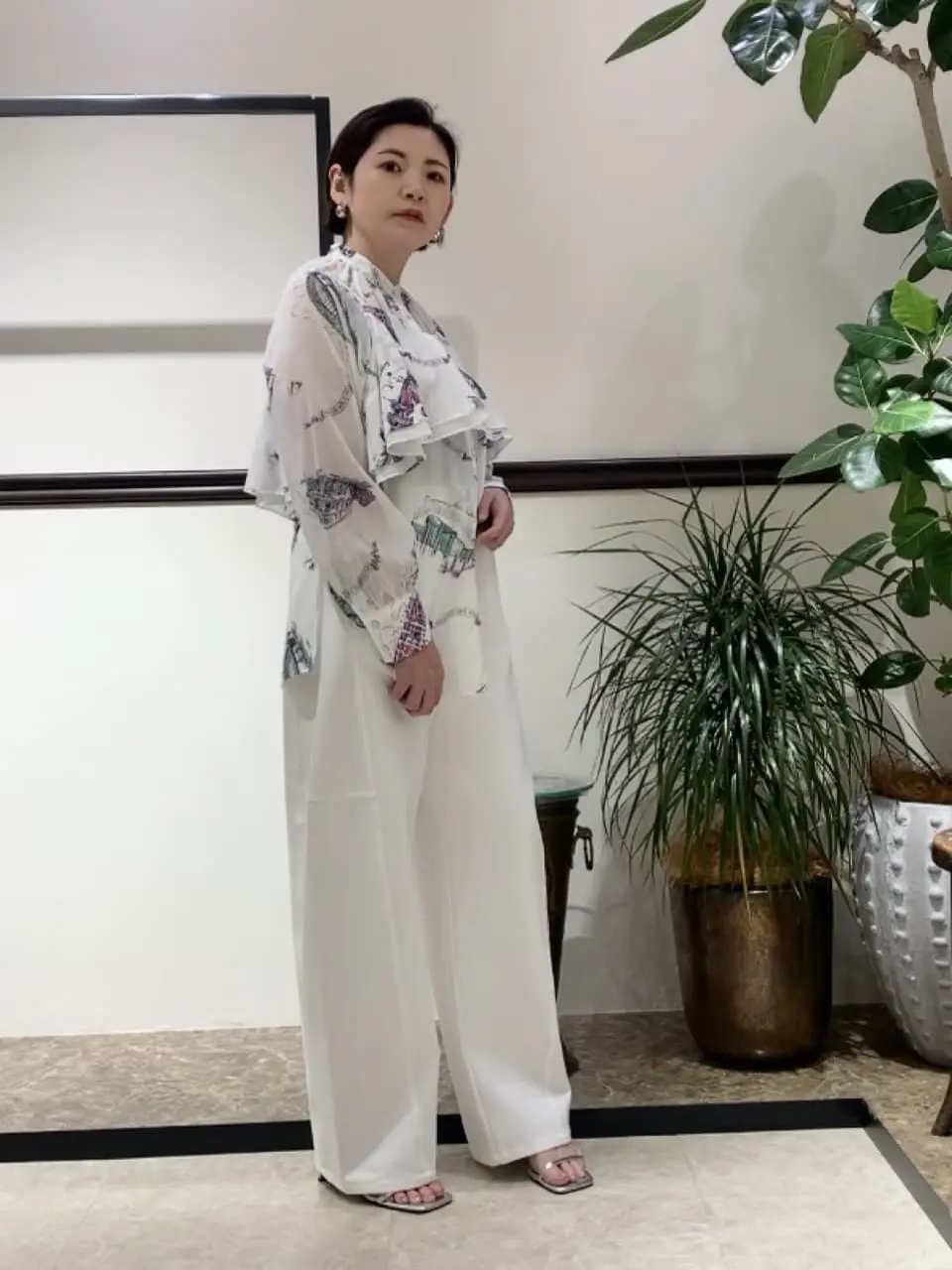 GRACE CONTINENTAL N.YURI コーディネート画像