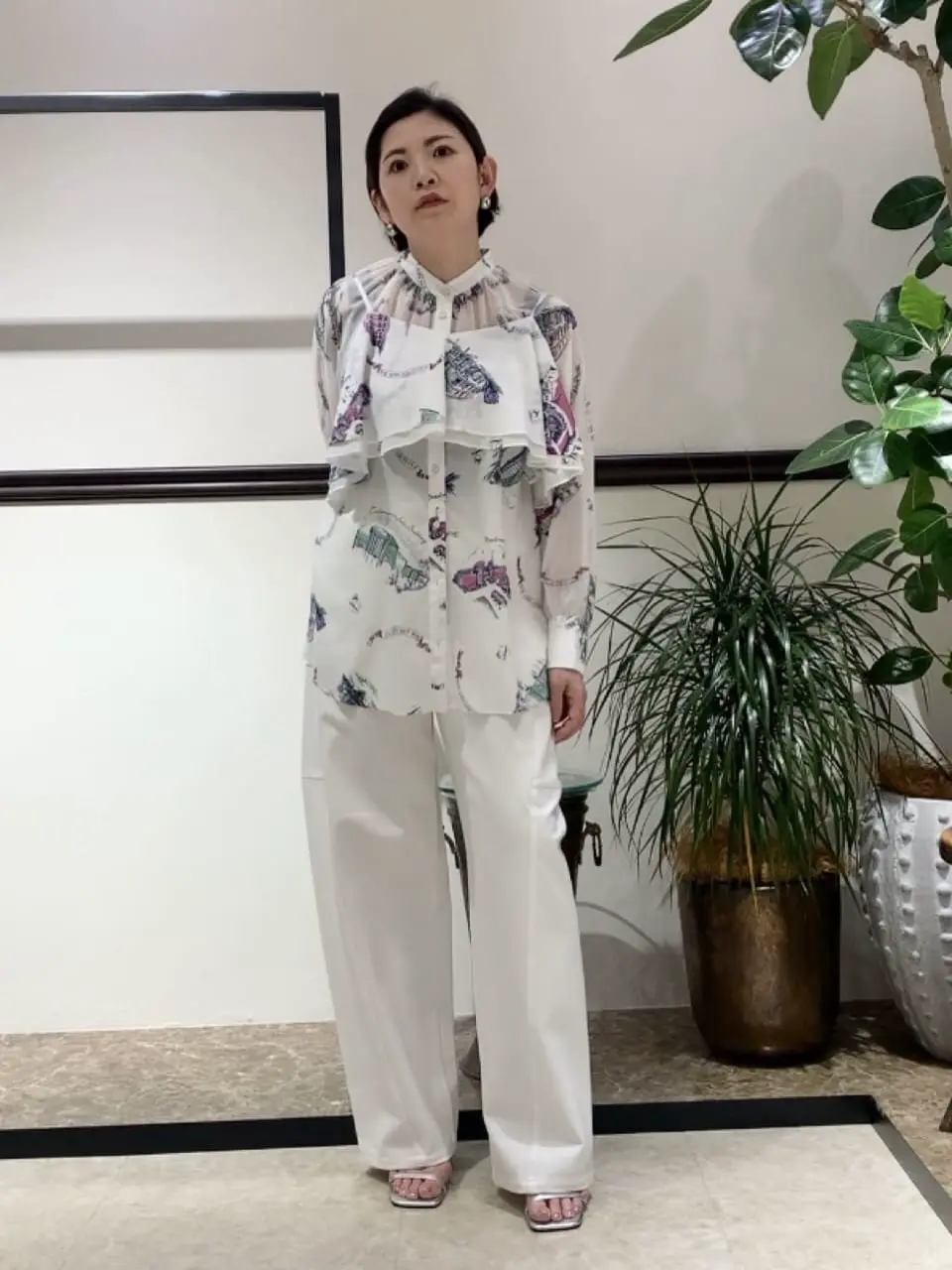 GRACE CONTINENTAL N.YURI コーディネート画像