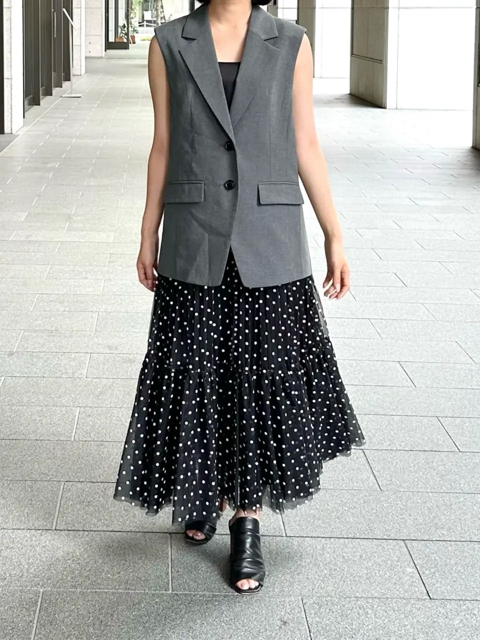 GRACE CONTINENTAL MORITA AI コーディネート画像