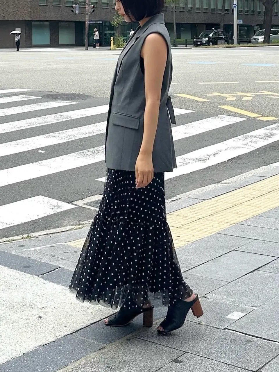 GRACE CONTINENTAL MORITA AI コーディネート画像