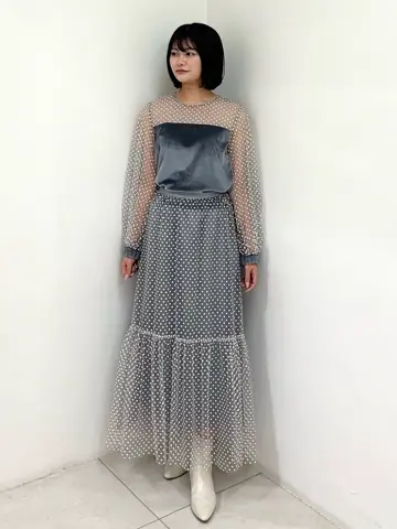 GRACE CONTINENTAL MORITA AI コーディネート画像