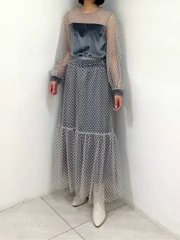 GRACE CONTINENTAL MORITA AI コーディネート画像