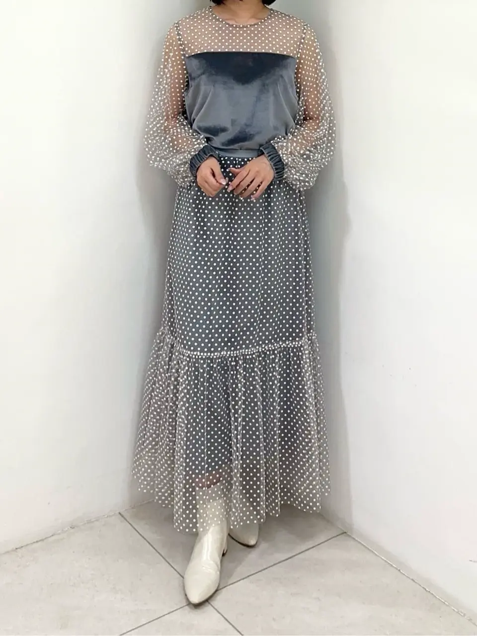 GRACE CONTINENTAL MORITA AI コーディネート画像