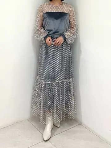 GRACE CONTINENTAL MORITA AI コーディネート画像