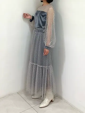 GRACE CONTINENTAL MORITA AI コーディネート画像