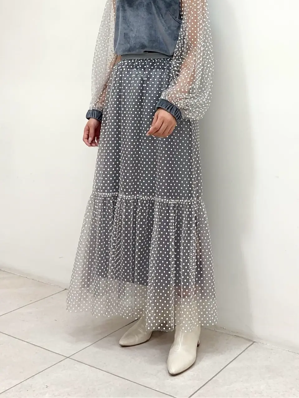 GRACE CONTINENTAL MORITA AI コーディネート画像