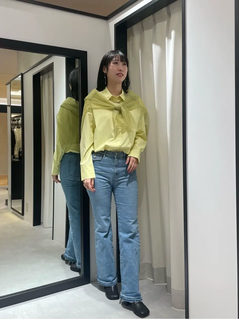 GRACE CONTINENTAL 端場　わかな コーディネート画像