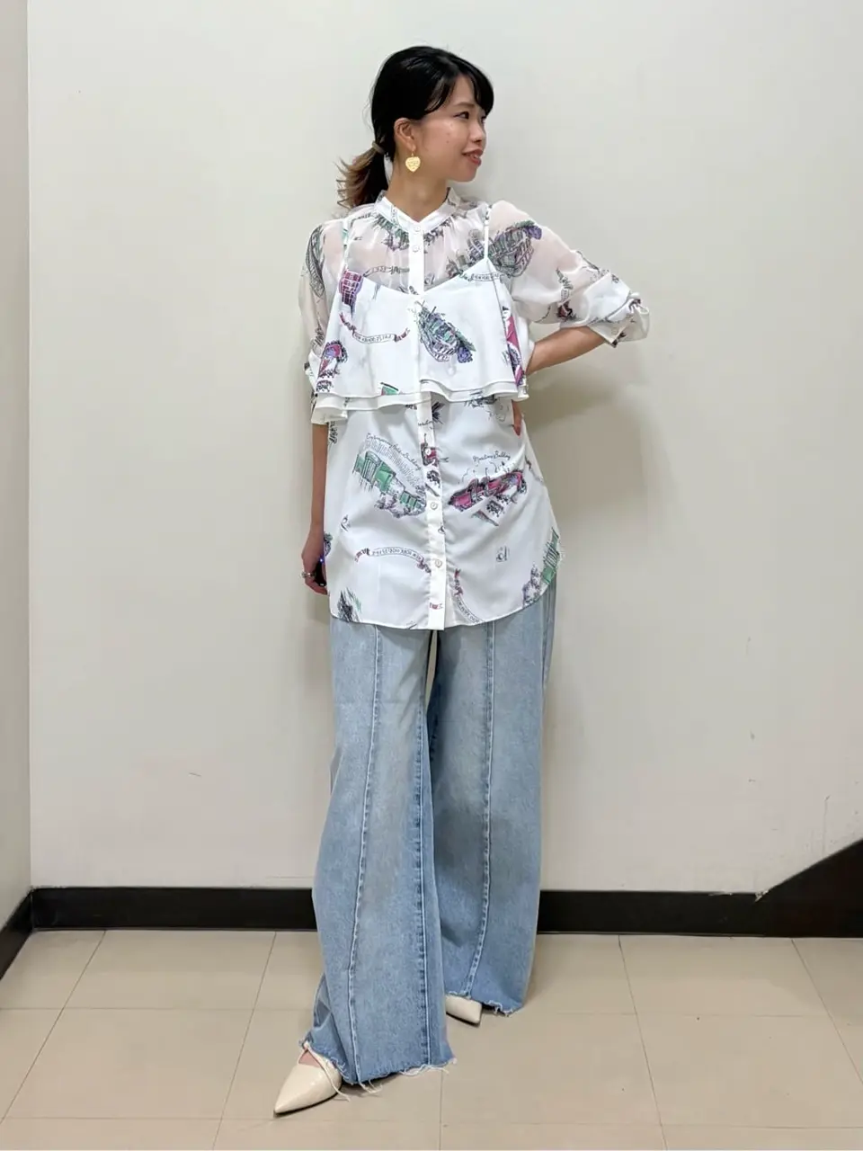 GRACE CONTINENTAL FUKUSHIMA YURIE コーディネート画像