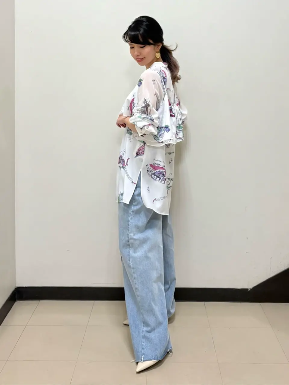 GRACE CONTINENTAL FUKUSHIMA YURIE コーディネート画像