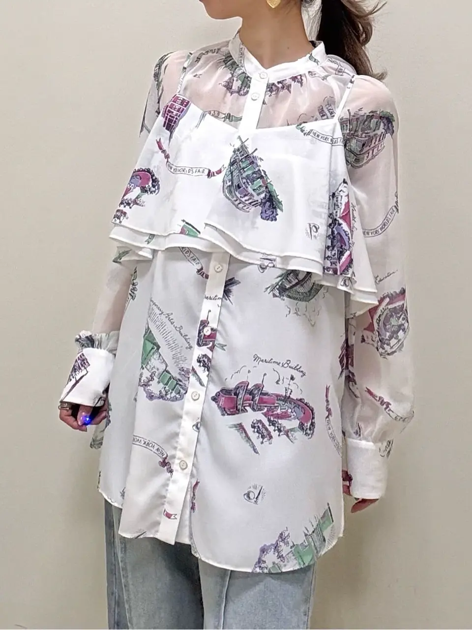 GRACE CONTINENTAL FUKUSHIMA YURIE コーディネート画像