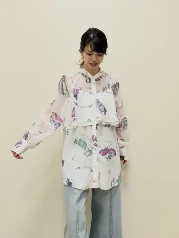 GRACE CONTINENTAL FUKUSHIMA YURIE コーディネート画像