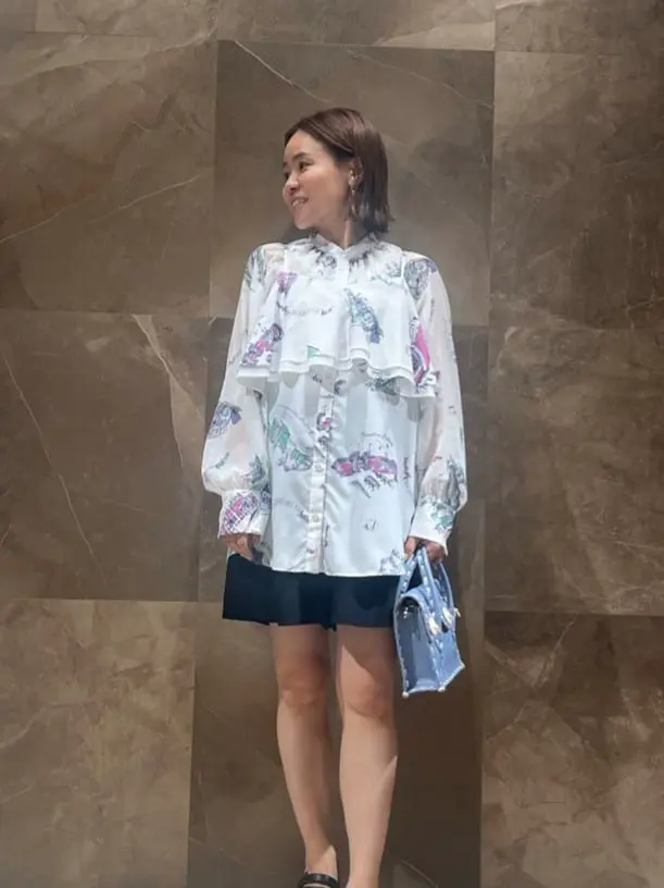 GRACE CONTINENTAL 穐山　香織 コーディネート画像