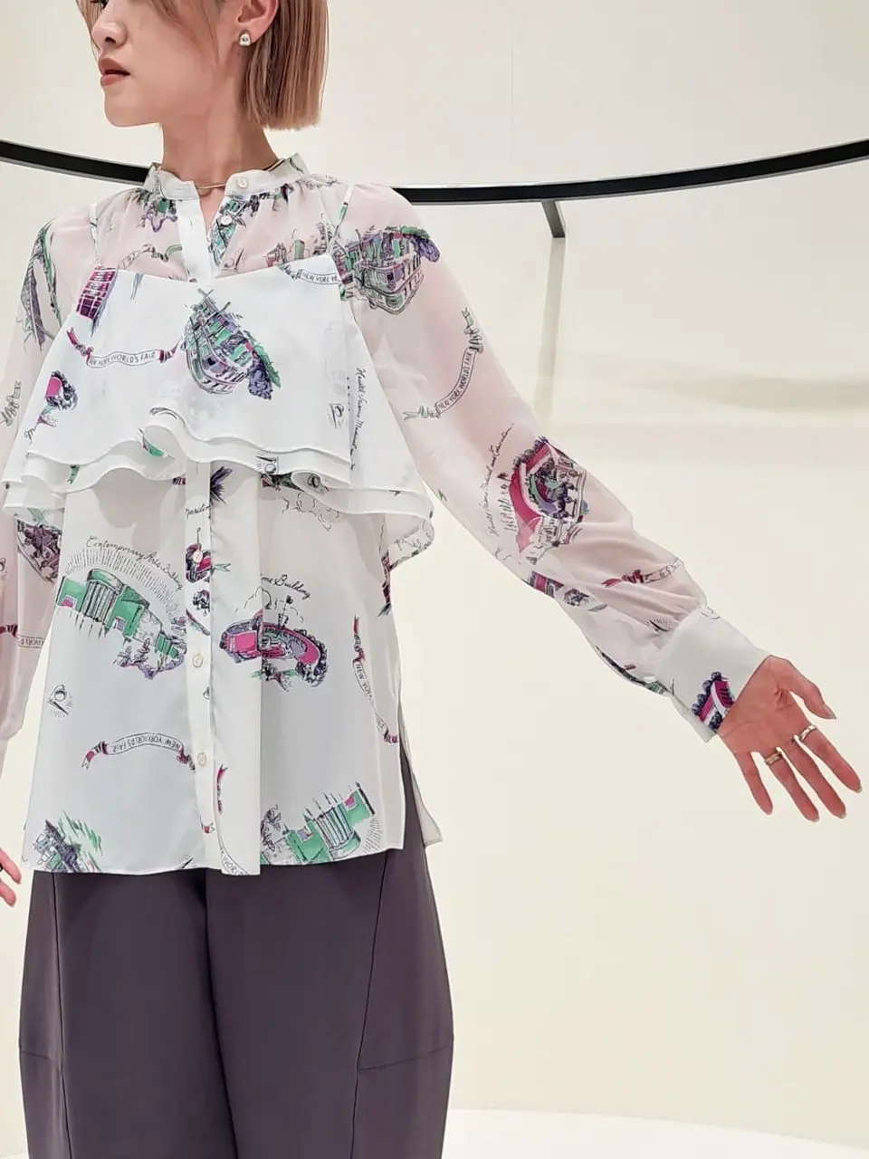 GRACE CONTINENTAL 今野　志保 コーディネート画像