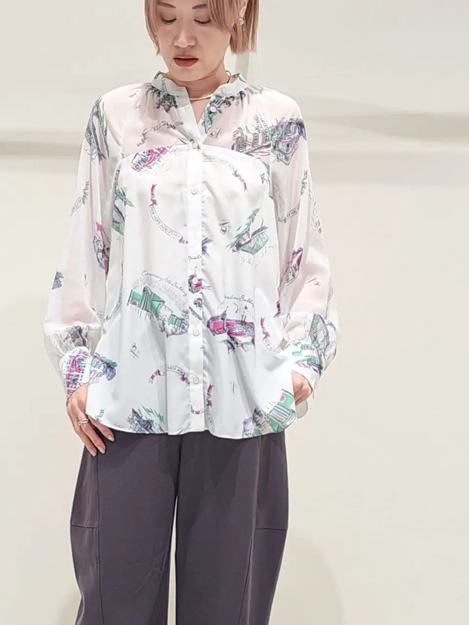 GRACE CONTINENTAL 今野　志保 コーディネート画像