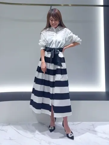 GRACE CONTINENTAL yukimi yonee コーディネート画像