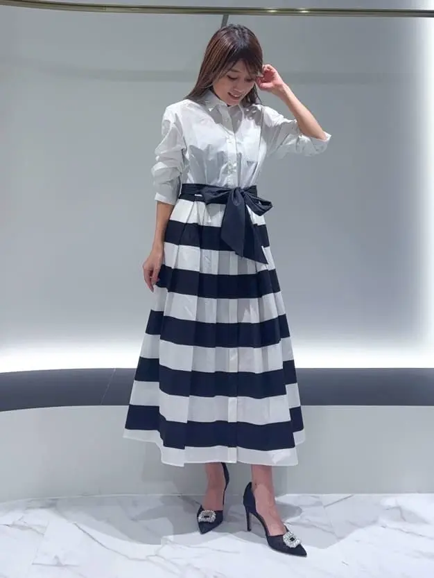 GRACE CONTINENTAL yukimi yonee コーディネート画像