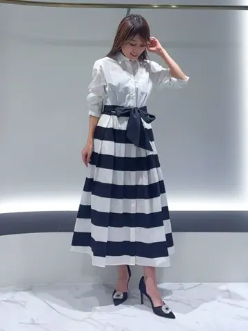 GRACE CONTINENTAL yukimi yonee コーディネート画像