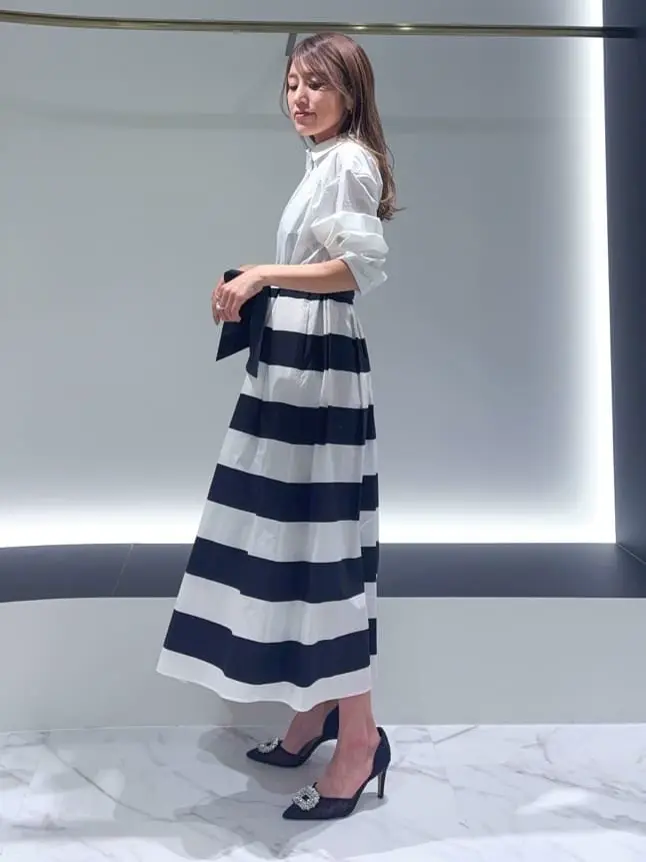 GRACE CONTINENTAL yukimi yonee コーディネート画像