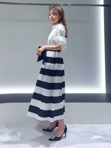 GRACE CONTINENTAL yukimi yonee コーディネート画像