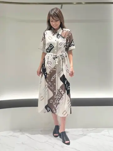 GRACE CONTINENTAL yukimi yonee コーディネート画像