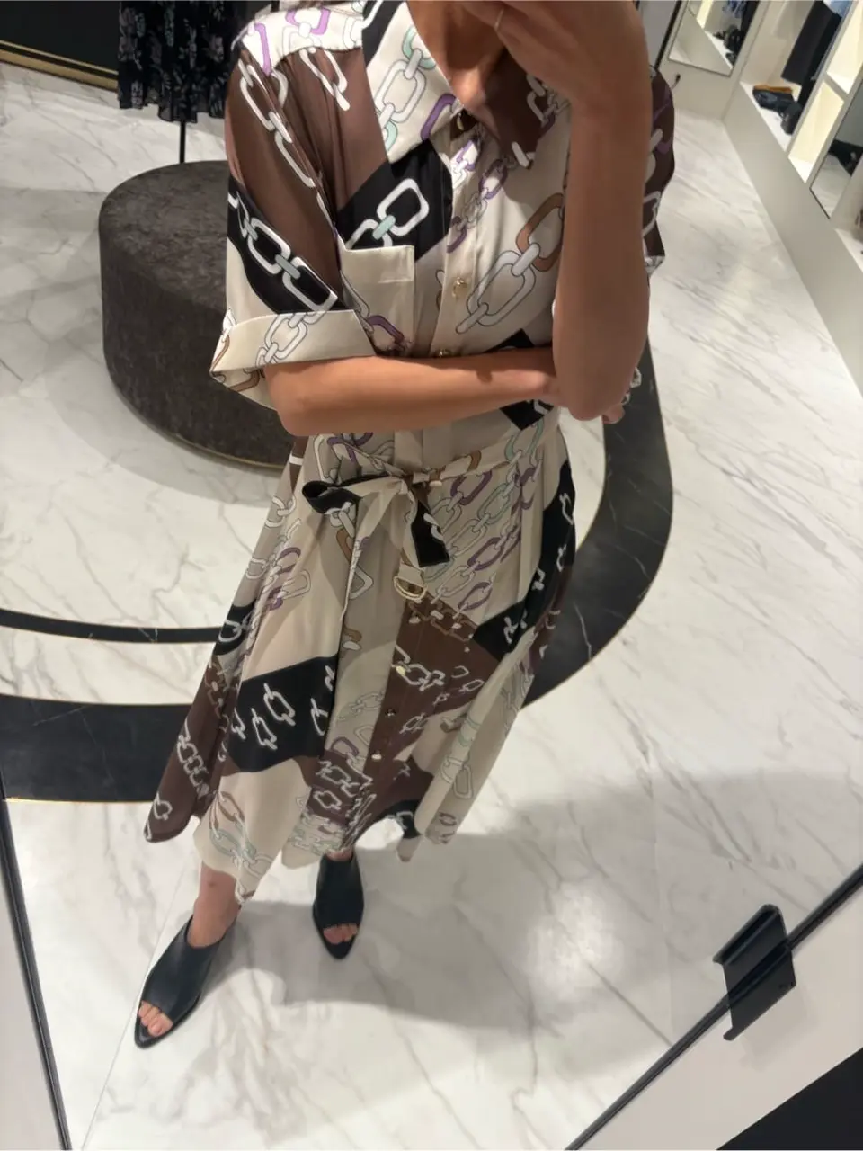 GRACE CONTINENTAL yukimi yonee コーディネート画像