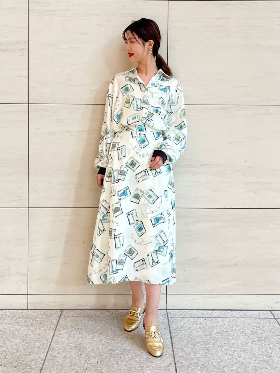 GRACE CONTINENTAL A.Kameyama コーディネート画像