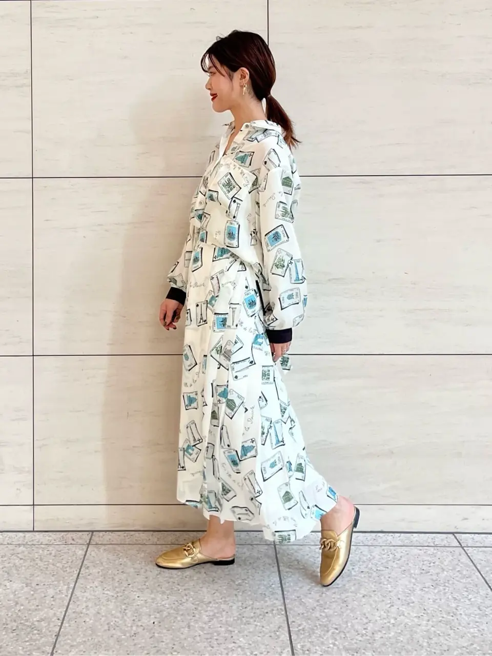 GRACE CONTINENTAL A.Kameyama コーディネート画像