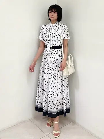 GRACE CONTINENTAL MORITA AI コーディネート画像