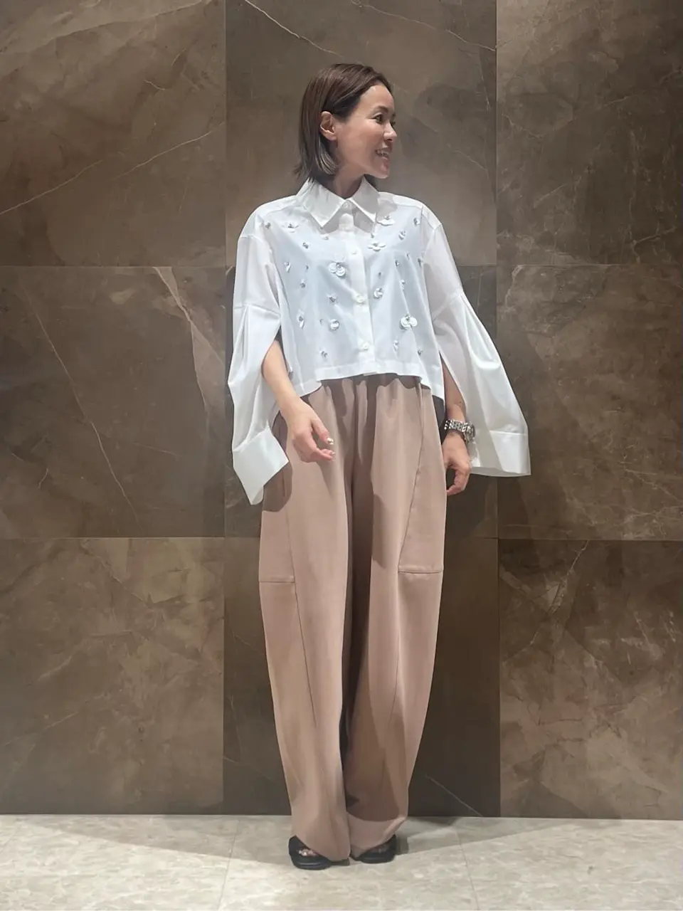 GRACE CONTINENTAL 穐山　香織 コーディネート画像