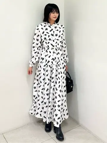 GRACE CONTINENTAL MORITA AI コーディネート画像