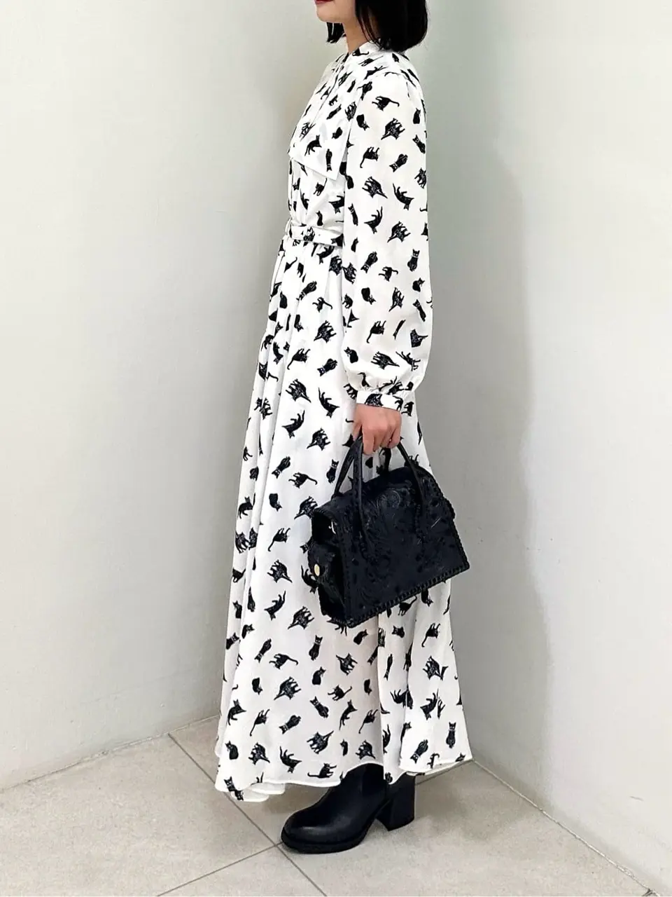 GRACE CONTINENTAL MORITA AI コーディネート画像