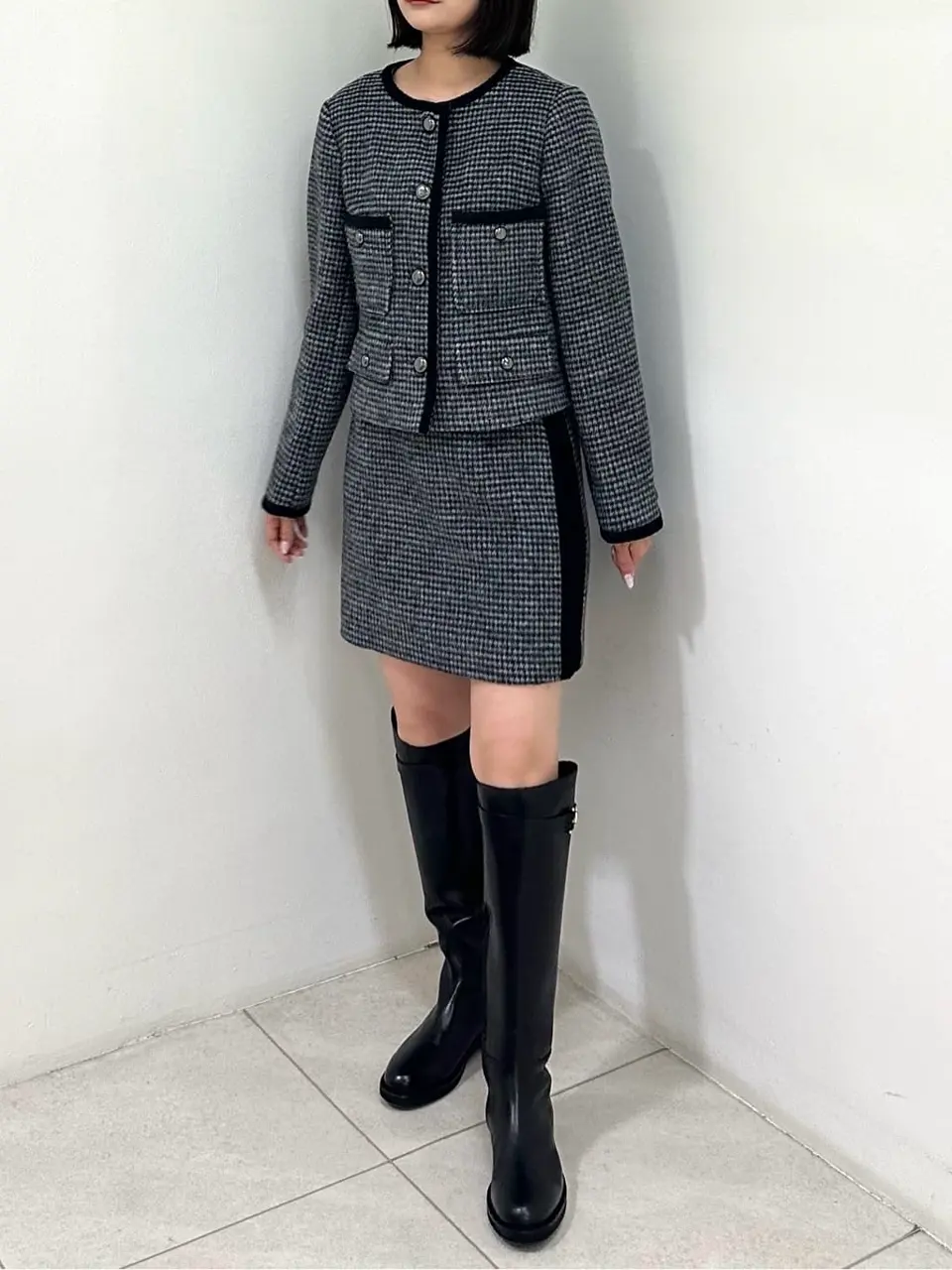 GRACE CONTINENTAL MORITA AI コーディネート画像