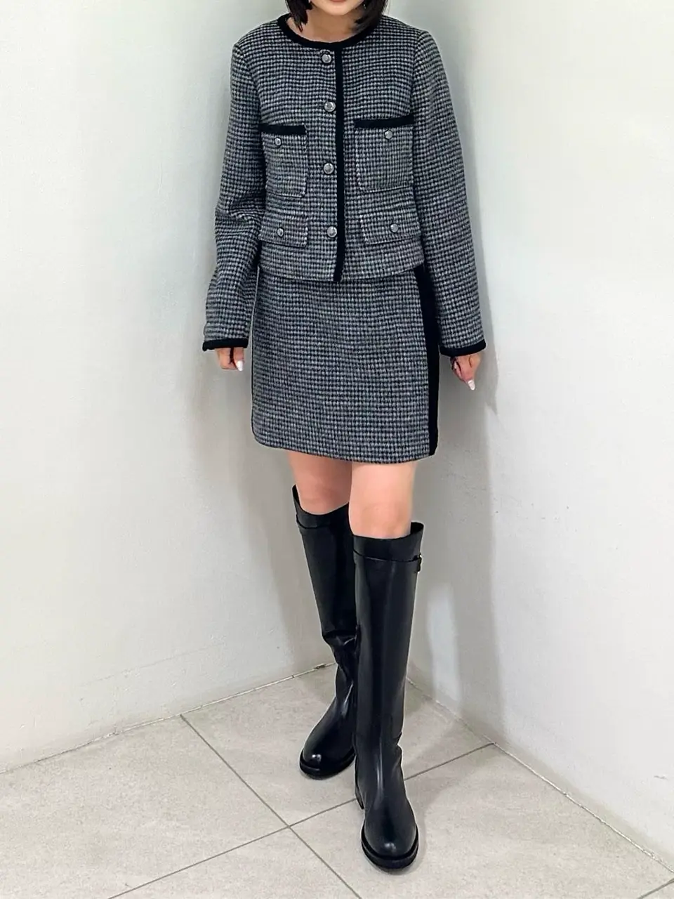 GRACE CONTINENTAL MORITA AI コーディネート画像