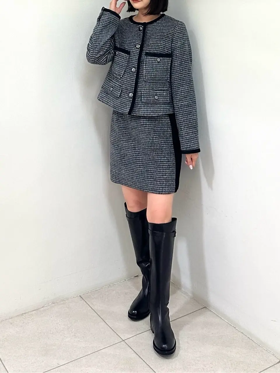 GRACE CONTINENTAL MORITA AI コーディネート画像