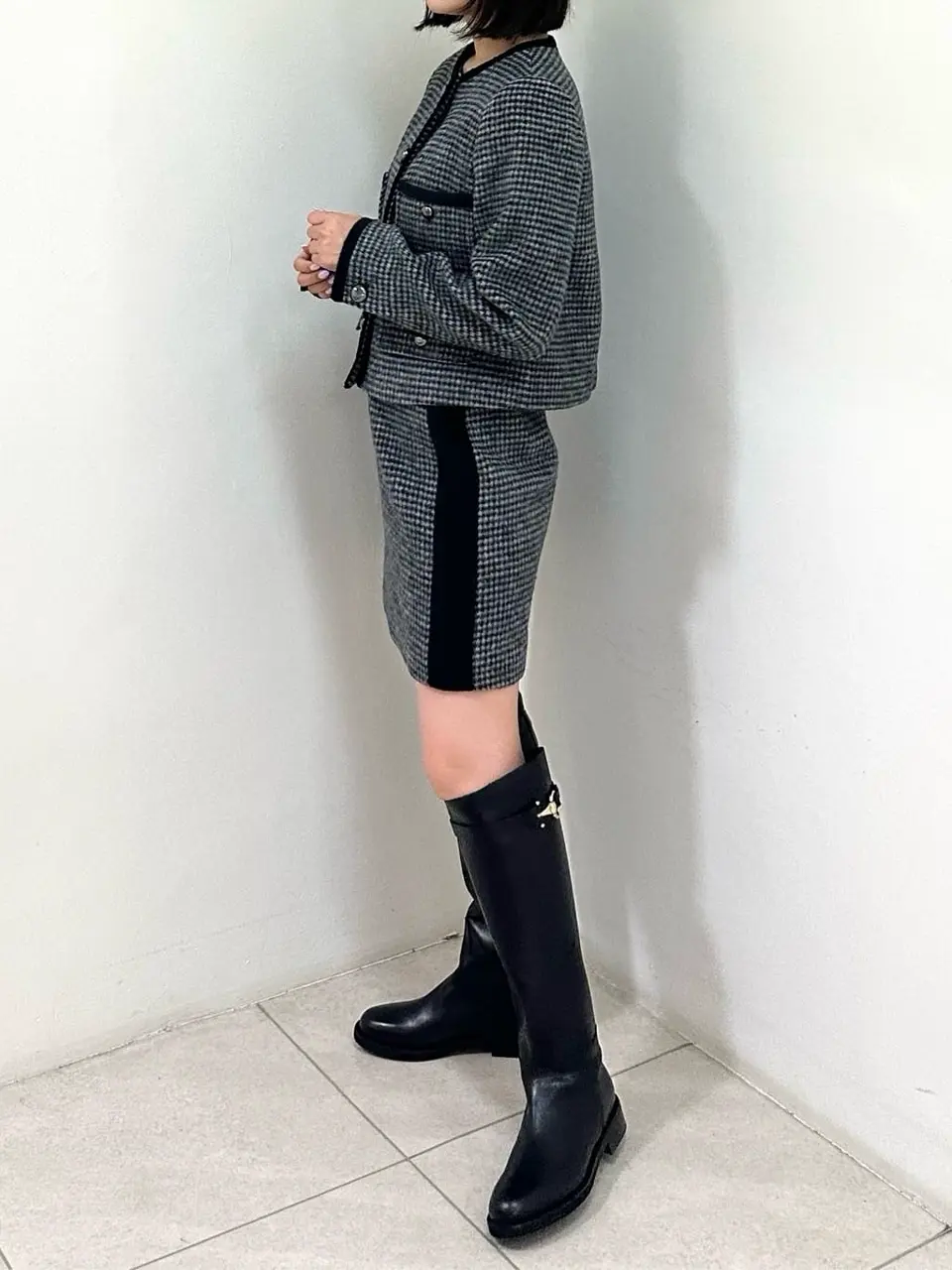 GRACE CONTINENTAL MORITA AI コーディネート画像