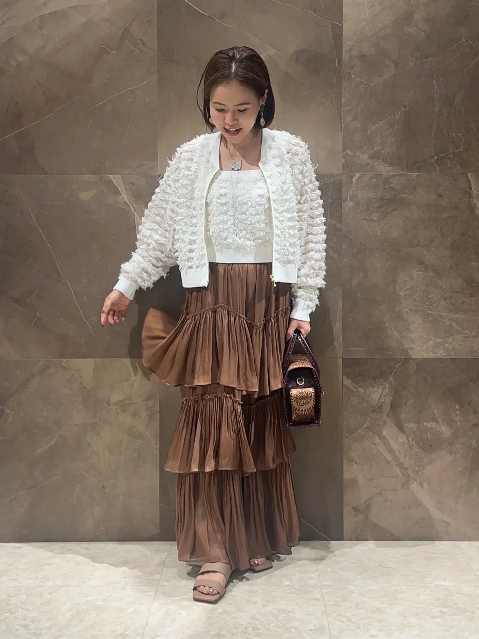 GRACE CONTINENTAL 穐山　香織 コーディネート画像