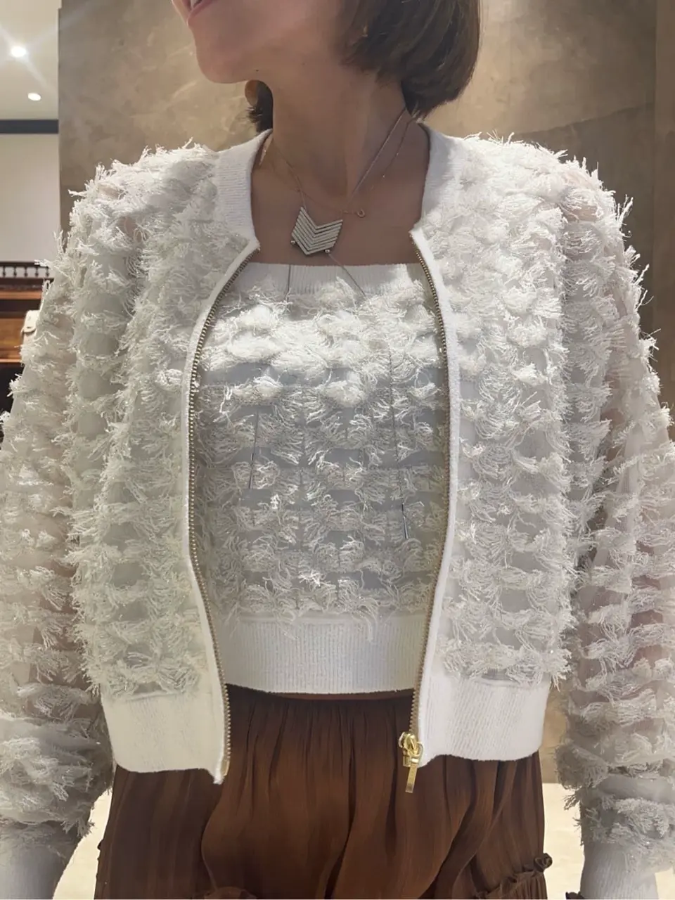 GRACE CONTINENTAL 穐山　香織 コーディネート画像