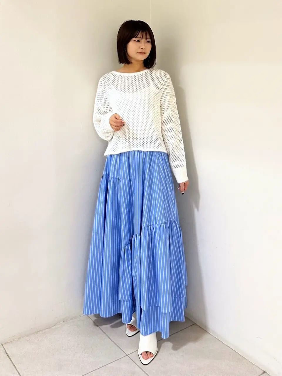 GRACE CONTINENTAL MORITA AI コーディネート画像