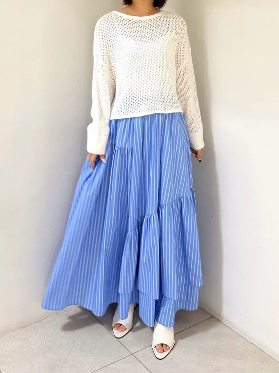 GRACE CONTINENTAL MORITA AI コーディネート画像