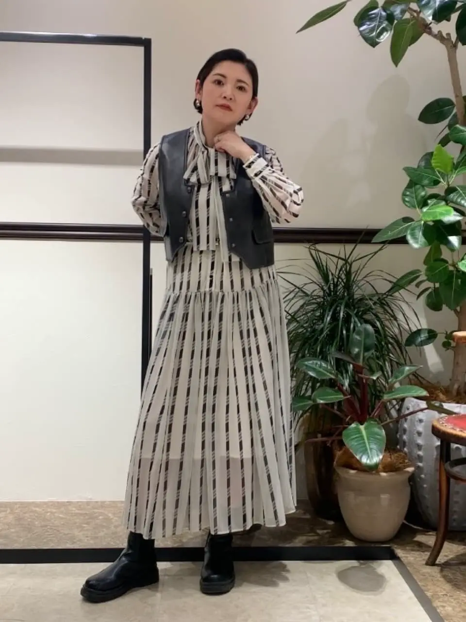 GRACE CONTINENTAL N.YURI コーディネート画像