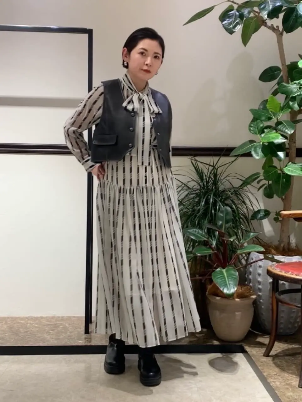 GRACE CONTINENTAL N.YURI コーディネート画像