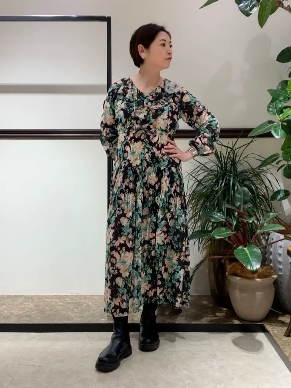 GRACE CONTINENTAL N.YURI コーディネート画像